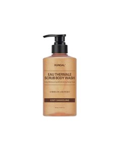 Гель-скраб для душу "Затишний Дарджилінг" Kundal  Eau Thermal Scrub Body Wash Cozy Darjeeling 500ml