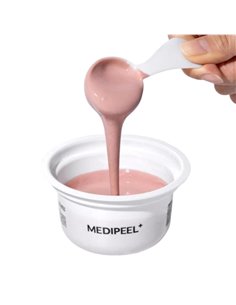 Маска моделююча з лактобактеріями для обличчя MEDI-PEEL VEGAN Red Lacto Collagen Modeling Cup Pack, 28 г 2