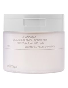Celimax Ji Woo Gae Cica BHA Blemish Toner Pad (60pads)